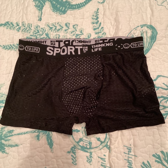 Black mesh trunks,medium - Picture 1 of 4
